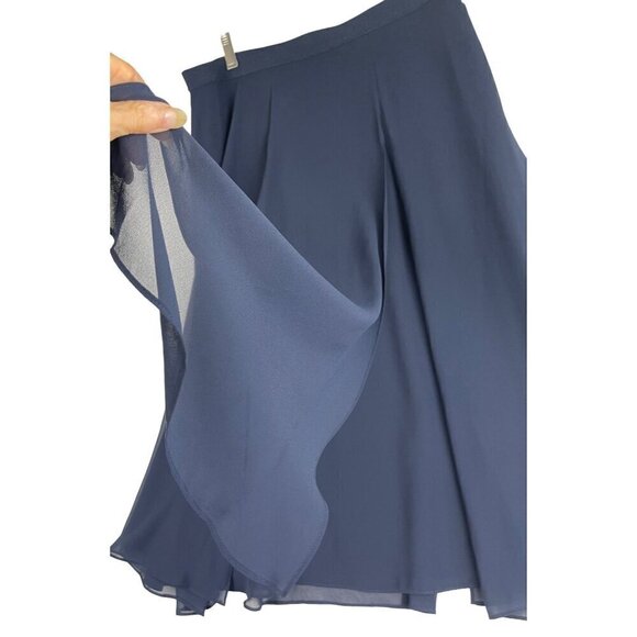 Jacque Vert skirt with sheer panels flowing feminine and beautiful  Large - Picture 4 of 10